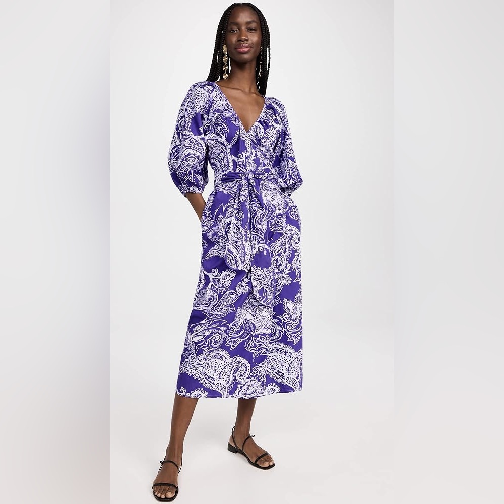 Mara Hoffman Fila Wrap Dress NWOT